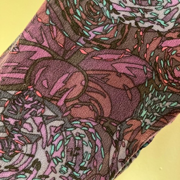 NWOT beautiful Liberty Art Fabrics silk dress - Picture 6 of 8